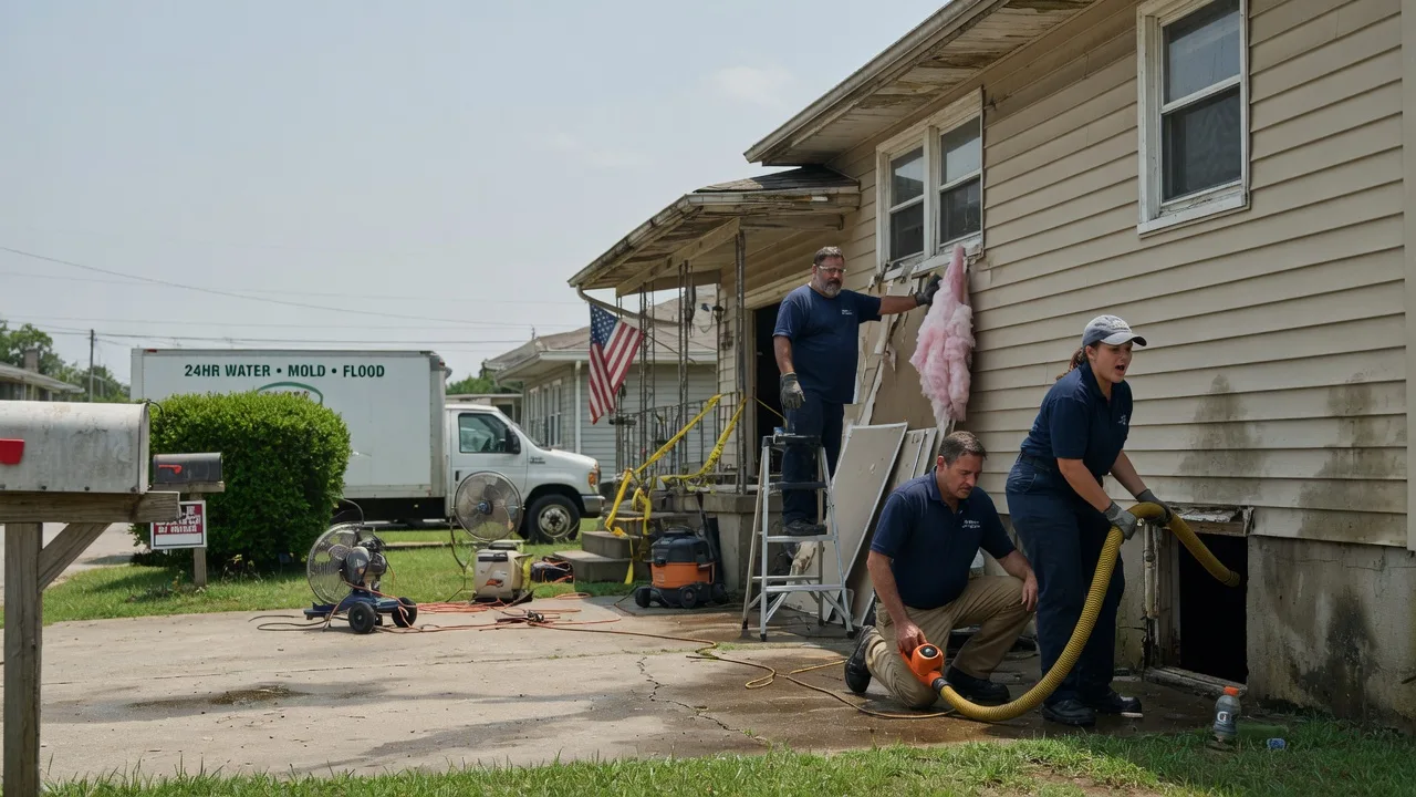 Water Damage Repair in Whitewater, KS near me